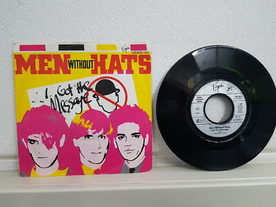Men without Hats - I got the message / Utter space - 1982 Vinyl Single 7'' LP 7er