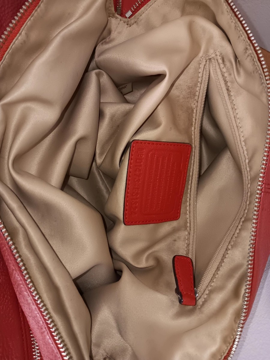 Coach Bag 3 Zip Vermillion Red Leather Park Soft Katheryn Coach Bag 3 Zip Vermillion Red Leather Park Soft Katheryn