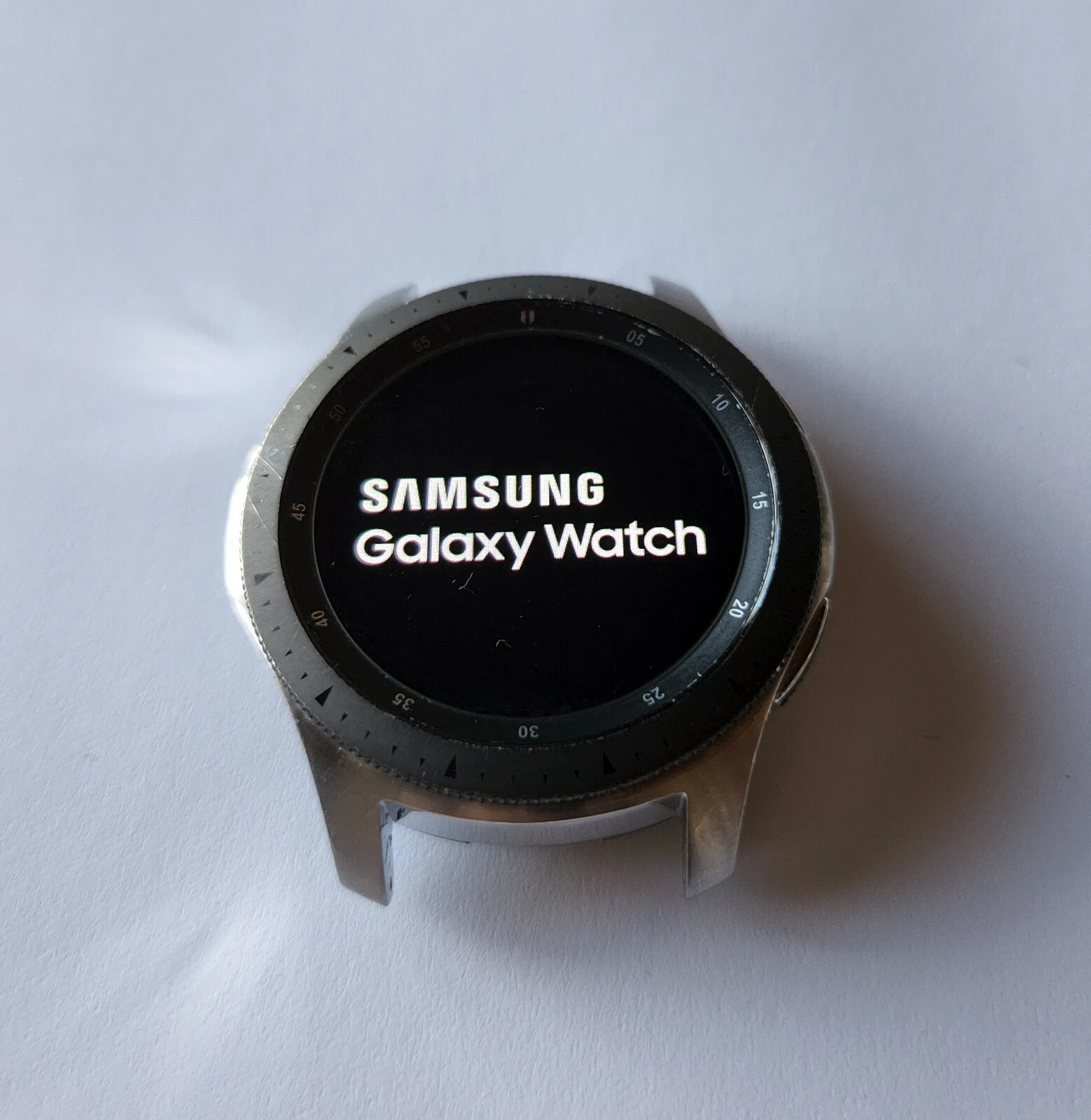 USED Samsung Galaxy Watch SM-R805U 46mm Silver Case FACE ONLY