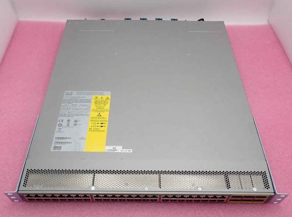 Cisco Nexus N3K-C3172TQ-10GT 48x 10GbE RJ45 +6x 40Gb QSFP+ Port 1U Switch - Image 3 of 4