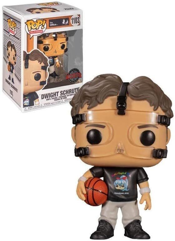 The Office: Baloncesto Dwight Funko Pop! Vinilo