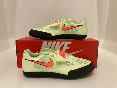 Sz 10 Men - Nike Zoom SD 4 Discus Throwing Track & Field Green Volt Shoes 685135