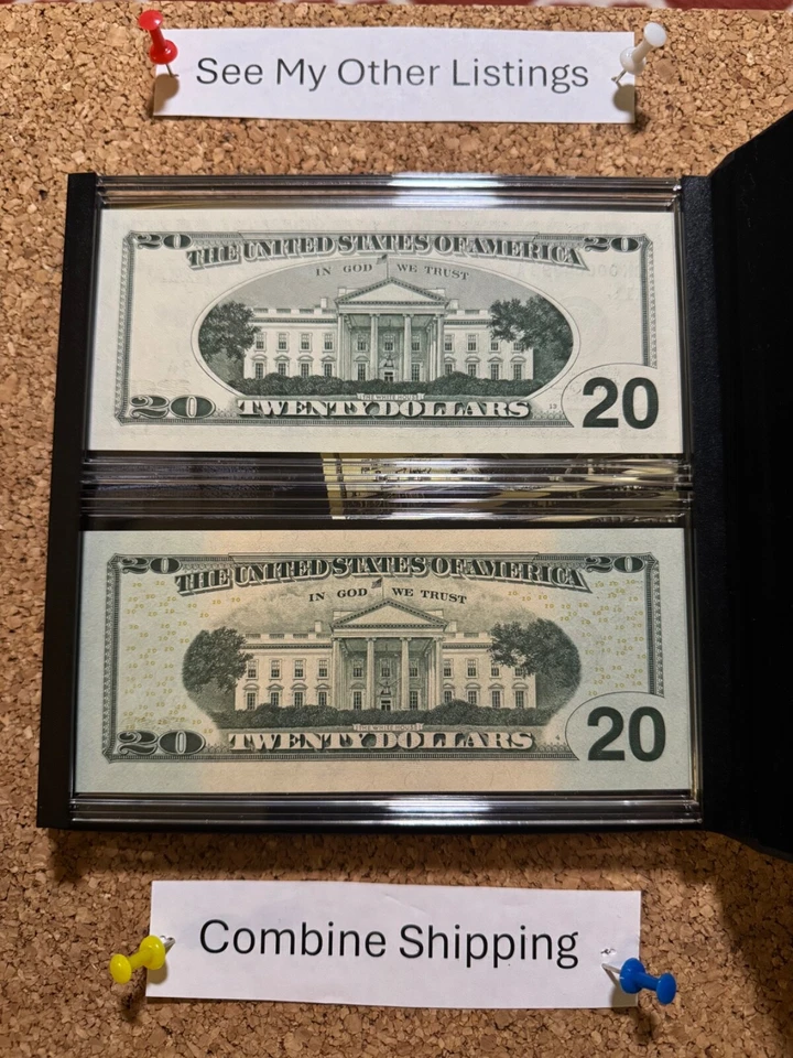 2001/2004 $20 FRN Matching Set Bureau Of Engraving - Image 2 of 4