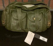 Marc by Marc Jacobs Leather Tea Leaf Green Satchel - Handbag Retail $358 - NWT
