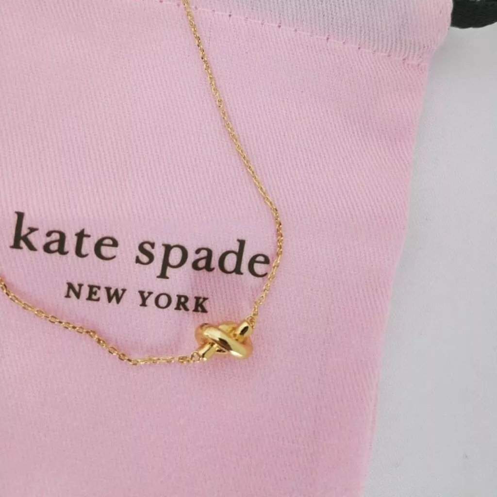 Kate spade hotsell knot necklace