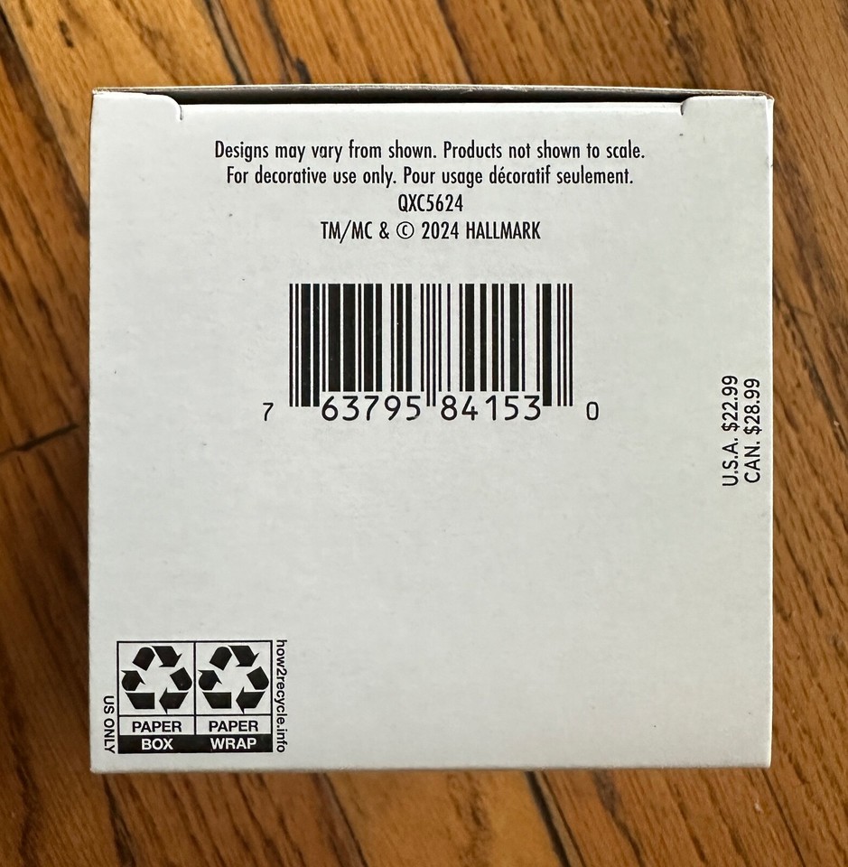 2024 Hallmark CHRISTMAS WINDOW KOC Member Exclusive Keepsake Ornament 4