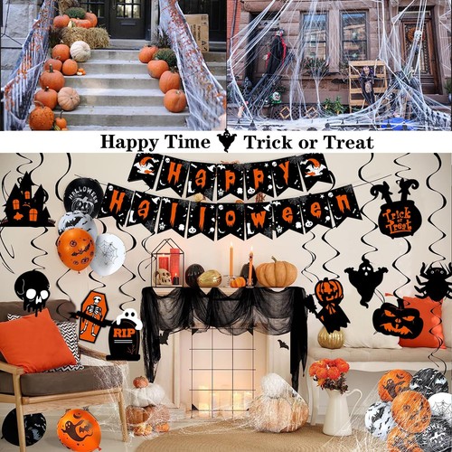 Halloween Decorations Outdoor Indoor Decor HAPPY HALLOWEEN Party Favors with ... - Picture 3 of 8