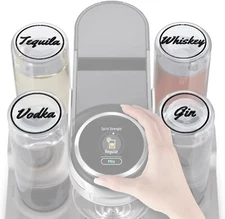 Bottle Labels for Bartesian Cocktail Machine, 3D UV Stickers for Bartesian Bo