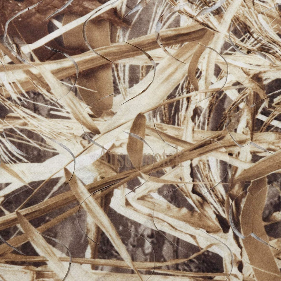 Red de camuflaje para pato material ciego suave silencioso hierba seca 5X20 pies Foto 3 de 4