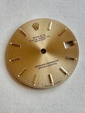 Rolex Original Zifferblatt f&uuml;r Datejust Oyster Perpetual 31mm goldfarbenes Zifferblatt