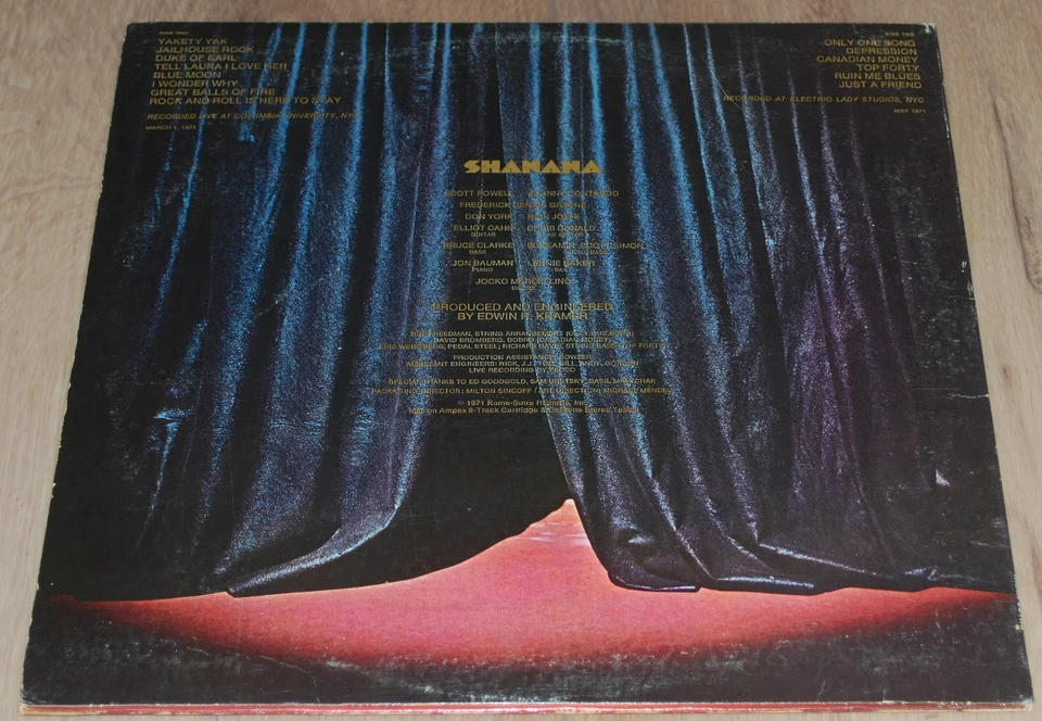 SHANANA - Self Titled - 1971 - Vinyl - Woodstock Made Then Famous - Image 2 of 3