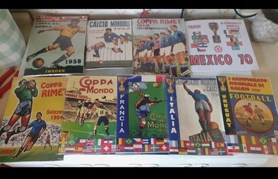 Album calciatori coppa rimet world cup dal 1930 al 1970 + set di ...