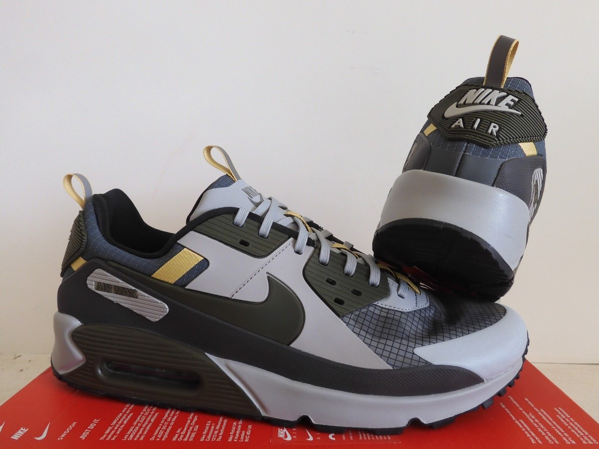Nike Air Max 90 Drift Light Smoke Grey-Cargo Khaki Sz 15