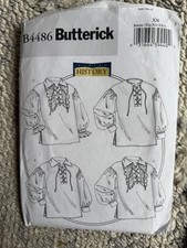 Butterick B4486 Making History Lace Front Shi...