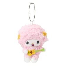 Sanrio Mascot Keychain Guitar (My Melody & Kuromi) My Sweet Piano 10cm 415367