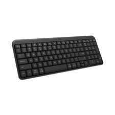 Logitech Keyboard Portable Bluetooth Compact Black Keyboard Windows Mac NEW