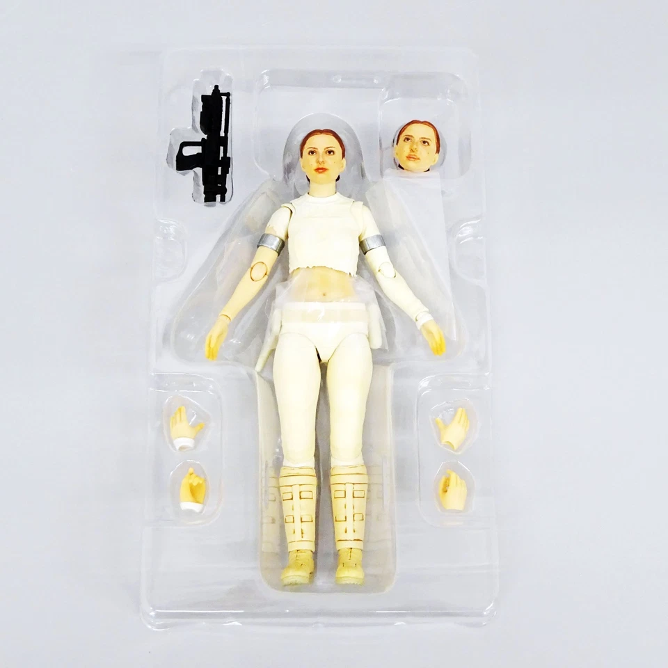 Figura de acción S.H.Figuarts Star Wars Padme Amidala ATAQUE DE LOS CLONES Bandai Foto 2 de 4