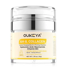 OUKEYA Collagen Cream Anti-Wrinkle Day & Night Cream 50ml / 1.76 fl oz - NEW
