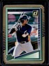 2025 Panini Donruss Luis Baez OF Rated Prospects Gold Die Cut #/25 Astros