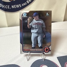 2022 Bowman Draft Chrome 1st Parker Messick #BDC-21 Guardians
