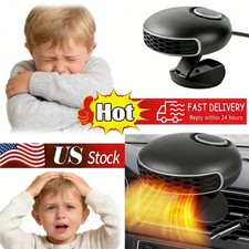 150W Portable Electric Car Heater 12V DC Heating Fan Defogger Defroster Demister