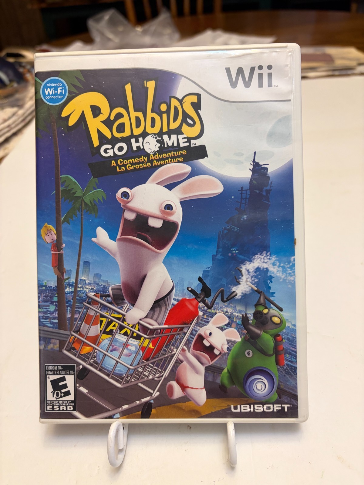 Rabbids Go Home (Nintendo Wii, 2009) Complete CIB