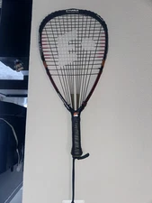 E-Force Bedlam 170g Power Lite 22" Racquetball Racquet 3 5/8" Grip & Case Cover