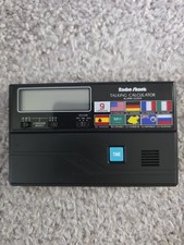 Radio Shack 9 Language Talking Calculator With Alarm Clock Tested