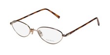NEW VERA WANG V110 EYEGLASSES YG MULTI-COLOR WOMENS FULL-RIM CAT EYE 49-17-135