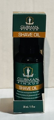 4 PACK Clubman Shave Oil, 1 fl oz U37D