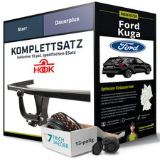 Anhängerkupplung starr für FORD Kuga +E-Satz NEU kpl.