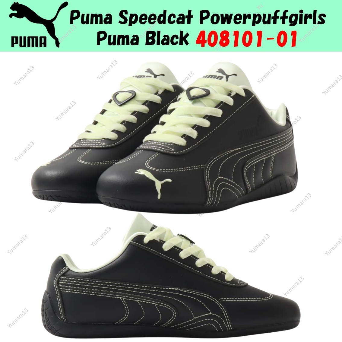 Puma Speedcat Powerpuffgirls Puma Black 408101-01 Women's Size | eBay