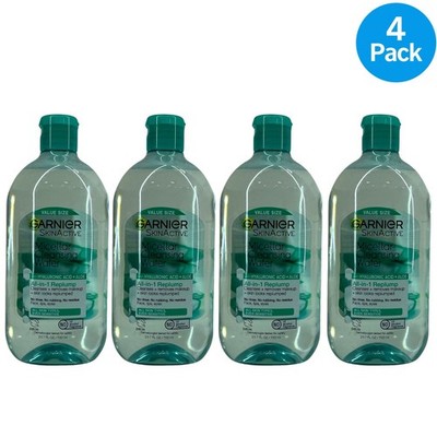 Garnier Micellar Cleansing Water Hyaluronic Acid Aloe 23.7 Oz 4 Pack New