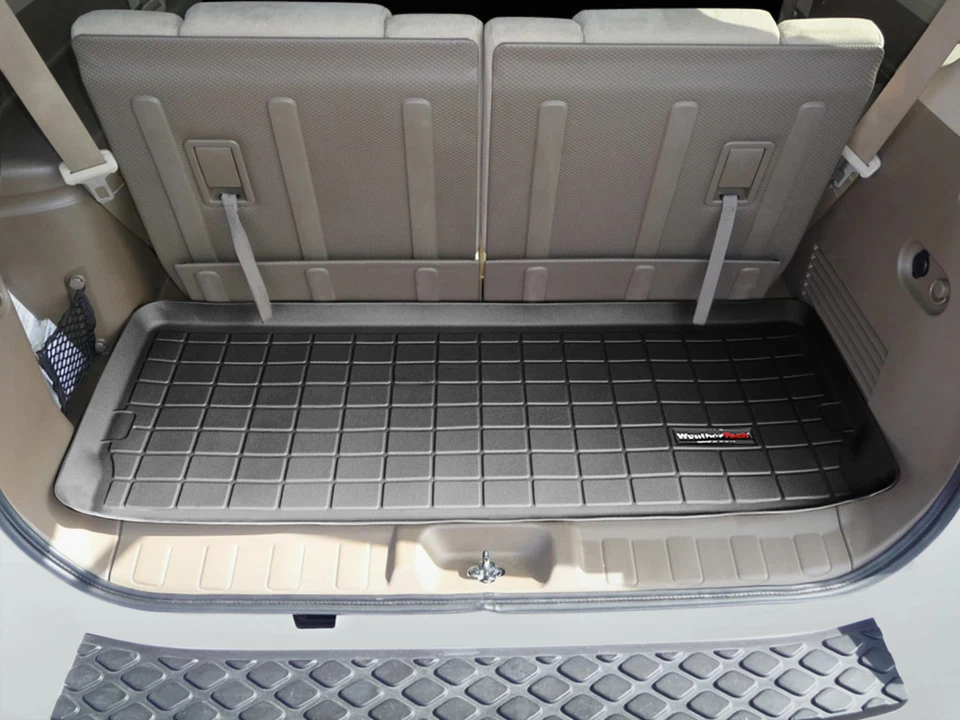 Forro de maletero de carga WeatherTech para Nissan Pathfinder - negro Foto 2 de 4