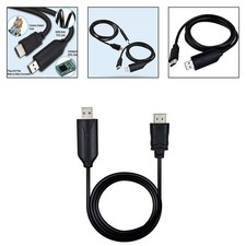 Reliable USB HD Converter Cable in Black Color Size of 1 5 Meters Long