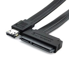 Dual Power eSATAp to 22Pin SATA Cable 50cm USB 2.0 Combo 2.5 3.5 HDD Adapter