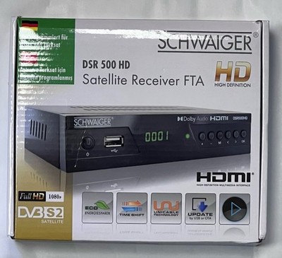 Schwaiger DSR 500 HD Sat Receiver DVB-S2 Full HD HDMI USB