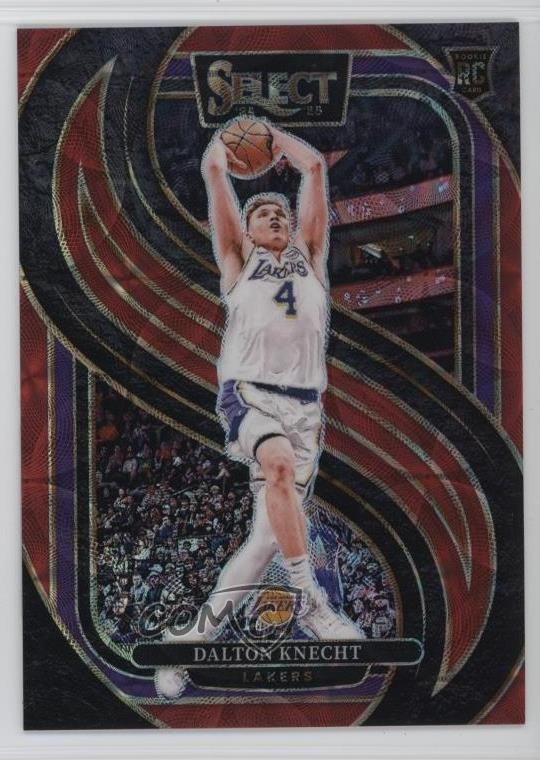 2024 Panini Select Premier Level Red Scope Prizm 106/249 Dalton Knecht #186 01lu