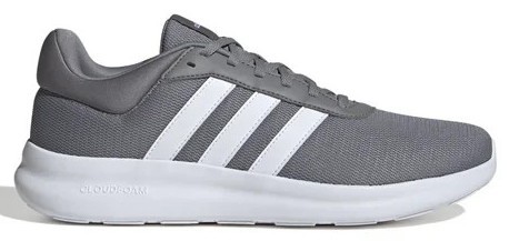 Adidas Lite Racer 4.0 Grey White for sale | eBay