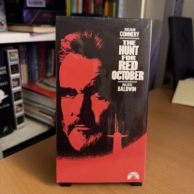 The Hunt for Red October 1990 RED TAPE Paramount VHS Sealed Brand New Gradable