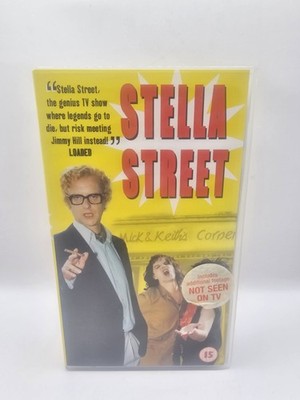 Stella Street VHS - Cult Comedy TV Show John Sessions Phil Cornwell PAL UK RARE