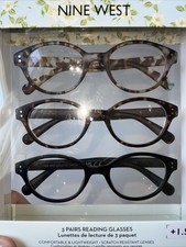 NINE WEST Designer Reading Glasses 1.50 Brand New Eyeglasses   cute   