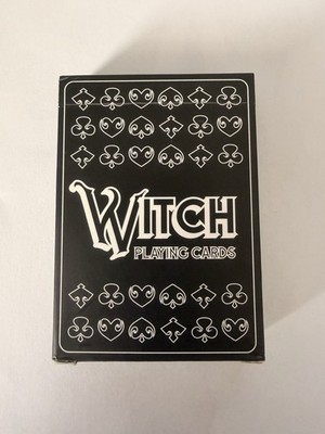 Hexe Spielkarten FairyLoot Deck gebraucht und gezählt mit Silberrand zu Karten
