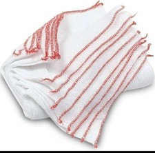 10 Large Dish Clothes 100% Cotton Kitchen Multipack For Dishes