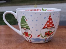 Portobello by Inspire Bone China GNOME FOR THE HOLIDAYS Christmas Mug