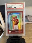 2024 Panini Donruss Optic - Rated Rookie Jayden Daniels Red Hyper Prizm PSA 10