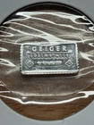Rare! Discontinued Generation 1 Geiger .999 Fine Silver 1 Gram Bar