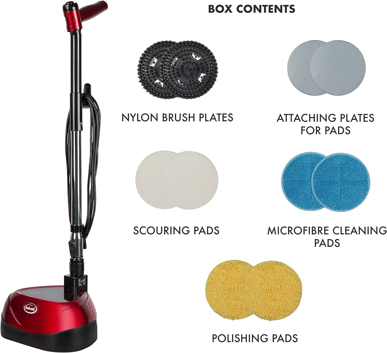 Floor Cleaner Machine Electric Polisher Scrubber Burnisher B