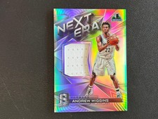 Andrew Wiggins 2016-17 Spectra Game Worn Jersey Patch Timberwolves 78/149 F5