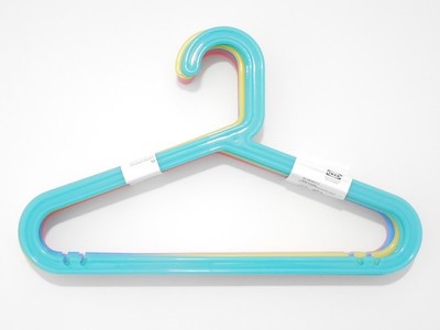 IKEA BAGIS Children's Clothes Coat Hangers Home Organization 004.665.98